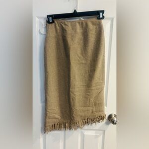 The Limited long skirt, wool
